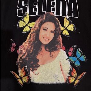 Selena Amor Prohibido Tracklist Graphic Black Large
